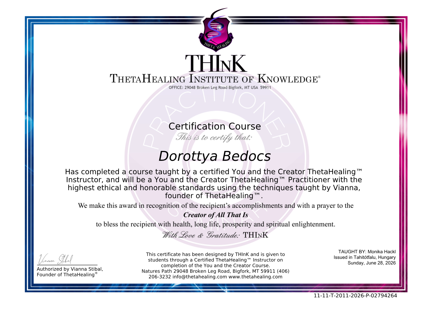 ThetaHealing You and the Creator